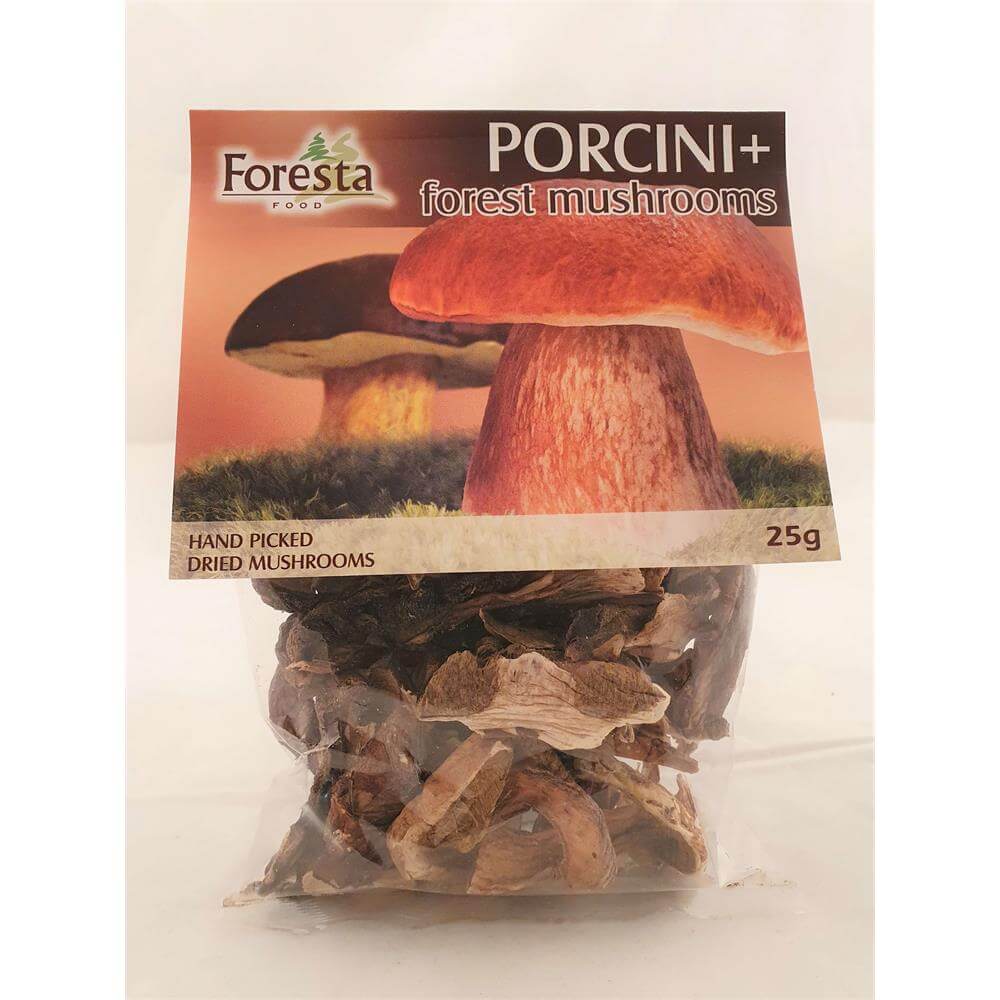Foresta Dried Porcini Mushrooms 25G